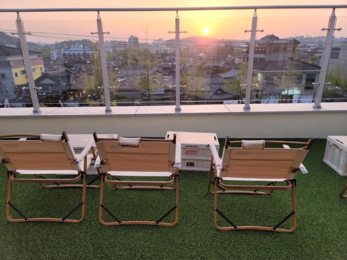 The Jeongga Hostel Jeonju Bagian luar foto